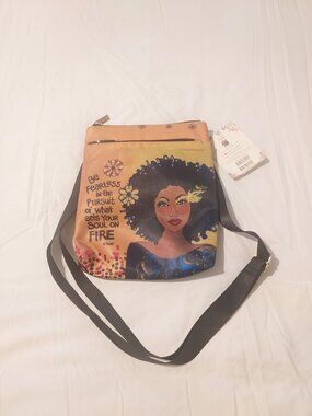 "Shades of Color Soul of Fire" Travel Purse